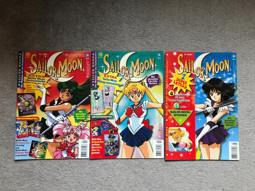 Sailor moon magazin heft - moon,