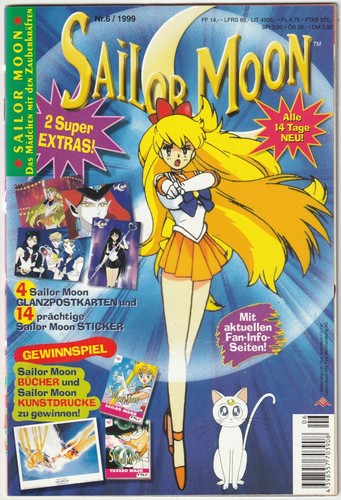 Sailor moon 6 1999 ohne - #6/1999,