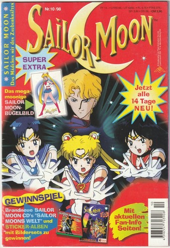 Sailor moon 1998 - ✪, #10/1998